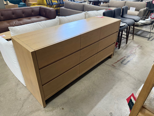 Leif 9-Drawer Triple Dresser - White Oak
