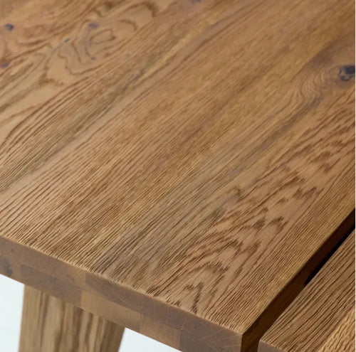 Madera 71" Solid Wood Dining Table - Oak