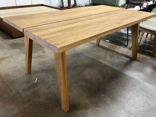 Madera 71" Solid Wood Dining Table - Oak