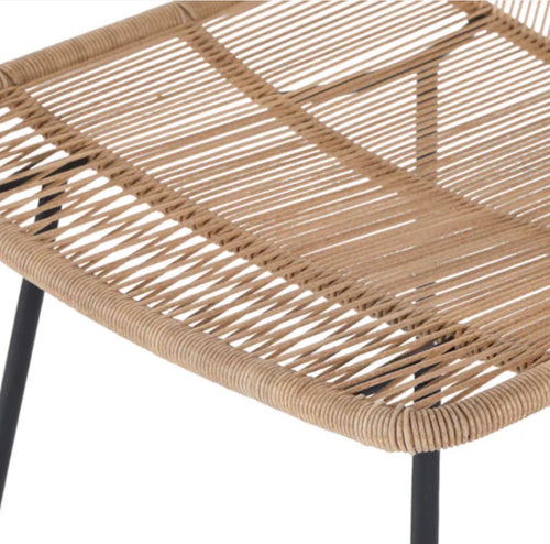 Set of 3 Selka Outdoor Counter Stools  - Natural
