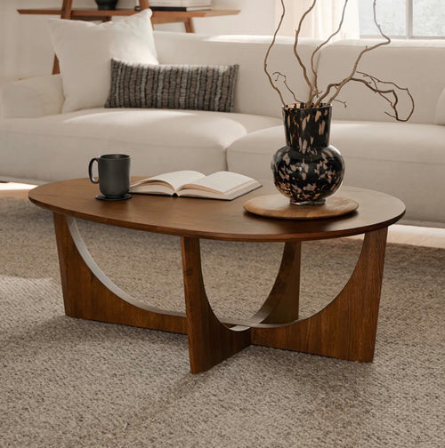 Tovi 42.5" Coffee Table - Smoked Oak