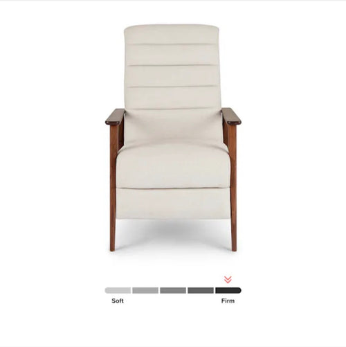 Pair of Ellow 28.5in Reclining Lounge Chairs - Ashford Gray
