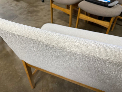 Nosh 51.5" Bench - Oak And Ratine Ivory