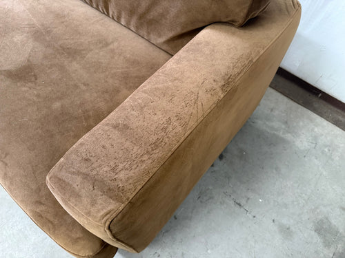 Sadie 89.75" Velvet Sofa - Hale Earth