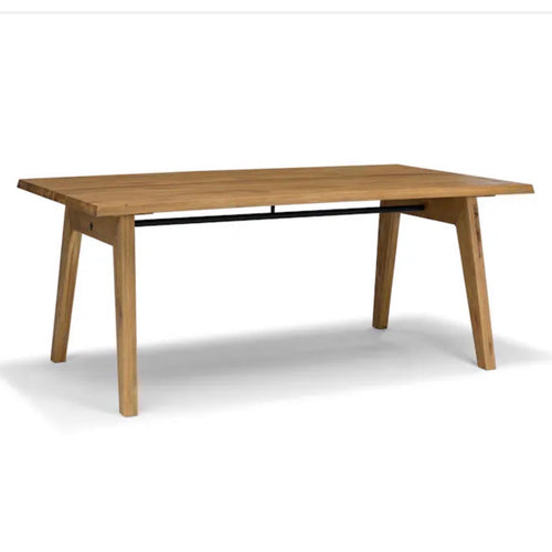 Madera 71" Solid Wood Dining Table - Oak