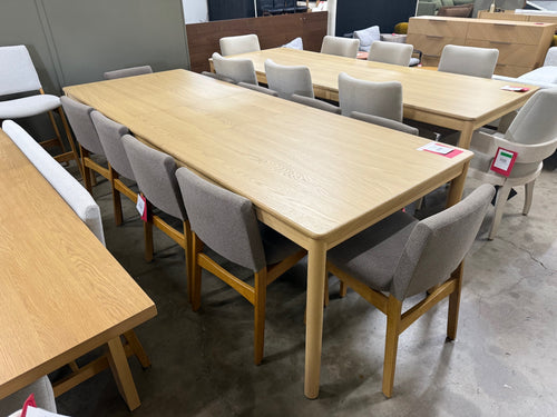 Heidi 78" - 97.5" Extendable Dining Table - White Oak