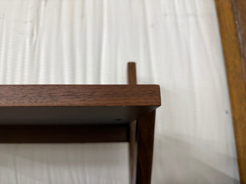 Harles 29.5" Shelving Unit With Storage - Walnut