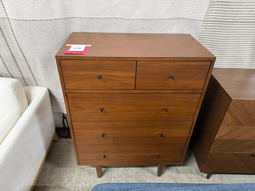 Cooper 5-Drawer Chest - Walnut