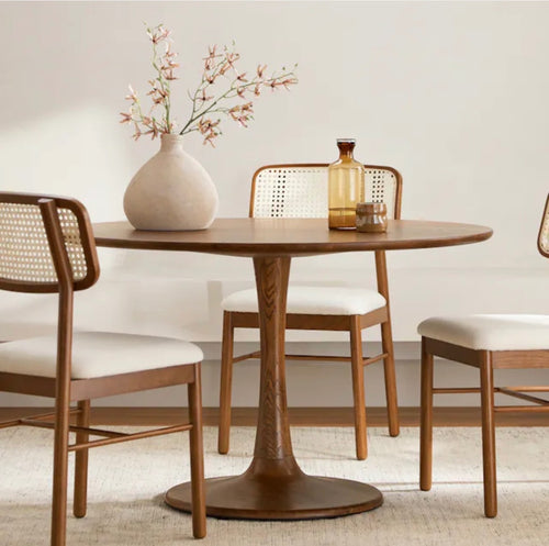 Hendrick 47.25" Dining Table - Smoked Oak