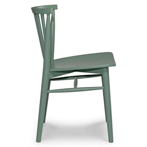 Set of 6 Rus Dining Chairs - Norfolk Green