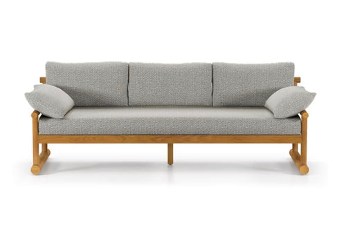 Four Hands Fremont Teak Outdoor Sofa & Ottoman
