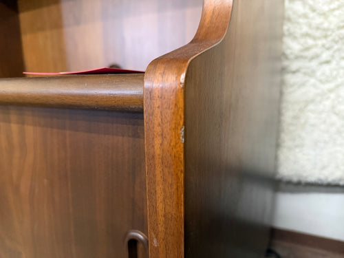 Frances 36" Bookcase With Storage - Walnut