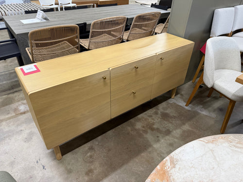 Heidi 64.5" Sideboard - White Oak