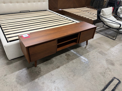 Seno 63" Low Media Unit - Walnut