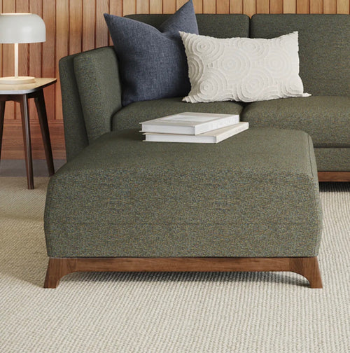 Ceni Sofa, Loveseat, and Ottoman Set - Hemlock Green