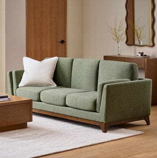 Ceni Sofa, Loveseat, and Ottoman Set - Hemlock Green