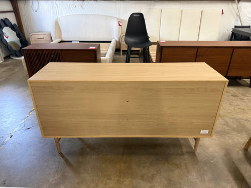 Lenia 6-Drawer Double Dresser - White Oak