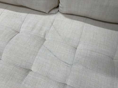 Sven 88" Tufted Sofa Bed - Biscuit Cream