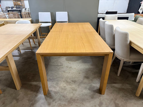 CLEARANCE Dako 76.75" - 116" Extendable Dining Table - Natural Oak