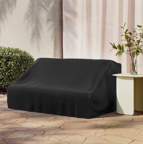 Lubek Outdoor Low Right Sectional Cover Set - Black