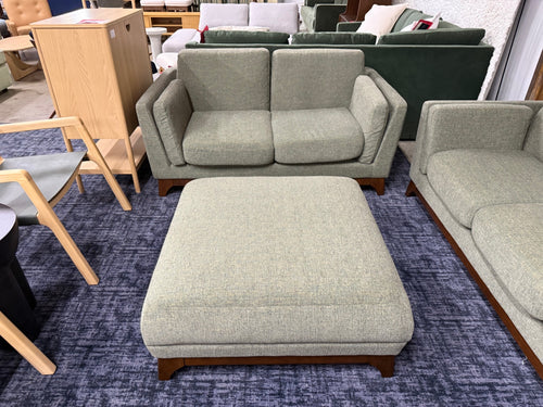 Ceni Sofa, Loveseat, and Ottoman Set - Hemlock Green