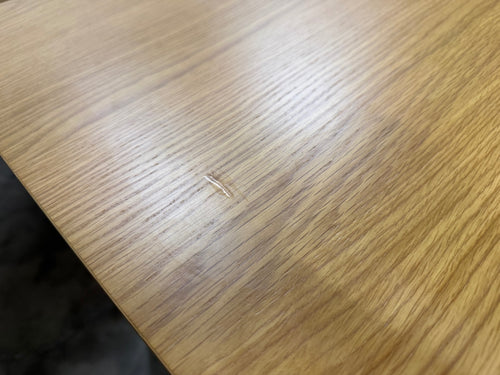 CLEARANCE Dako 76.75" - 116" Extendable Dining Table - Natural Oak
