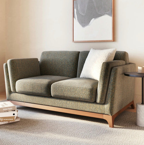 Ceni Sofa, Loveseat, and Ottoman Set - Hemlock Green