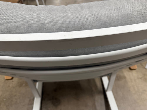 Eleya 31.5" Outdoor Rocking Chair - Cera Gray