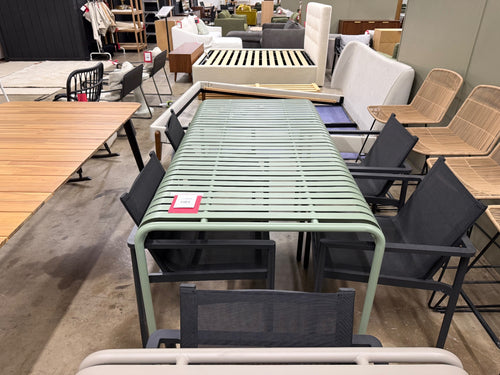 Sarek 67" Outdoor Dining Table - Khaki Green