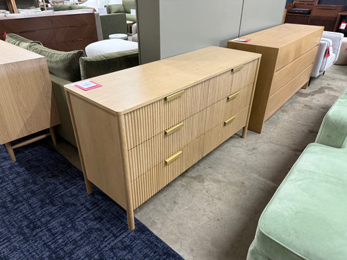 Liv 6-Drawer Double Dresser - White Oak
