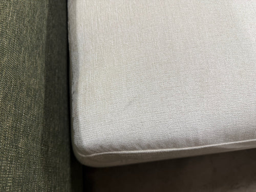 Interior Define Sloan Chaise Sectional - Alabaster Classic Chenille