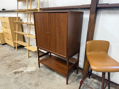 Cotu 37" Bar Cabinet - Walnut
