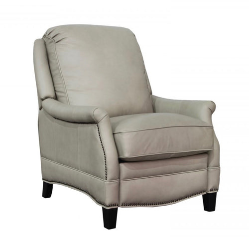 Pair of BarcaLounger Ashebrooke Leather Manual Recliners - Shoreham Cream