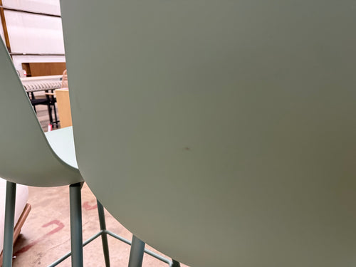 Pair of Svelti Bar Stools - Aloe Green