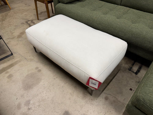 Abisko 45.5" Ottoman - Quartz White