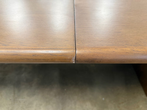 Torme 82.75" - 104.25" Extendable Dining Table - Smoked Oak