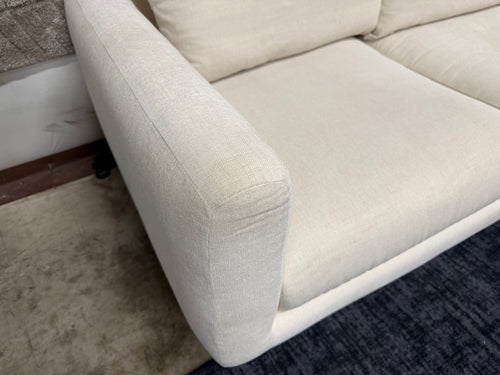Kalok 92” Reversible Sectional - Buckler Ivory