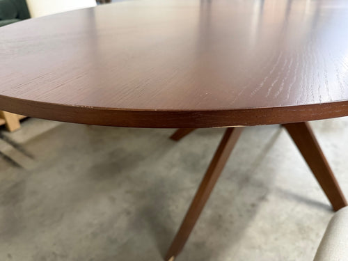 Conan 75" Oval Dining Table - Walnut