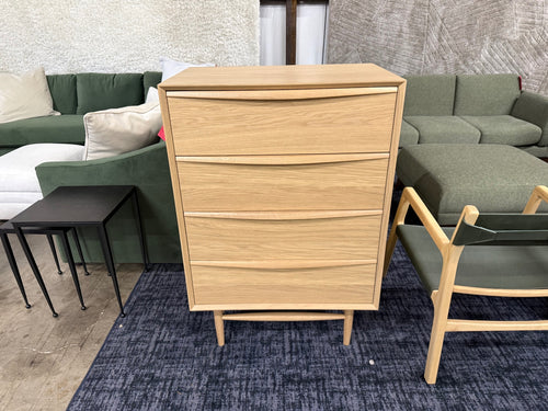 Lenia 4-Drawer Chest - White Oak