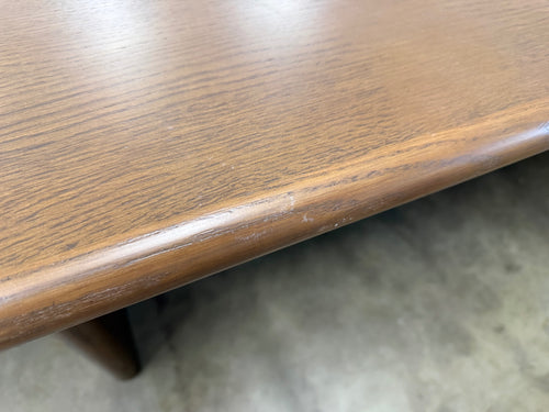 Torme 82.75" - 104.25" Extendable Dining Table - Smoked Oak