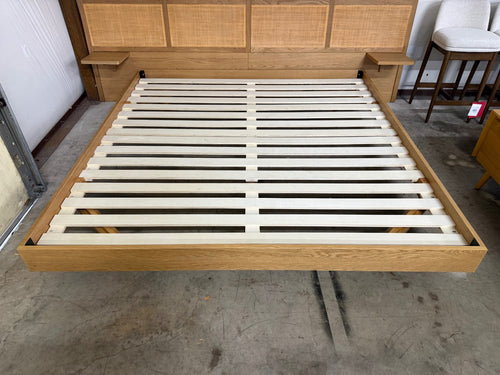 Basi King Bed Frame - Oak