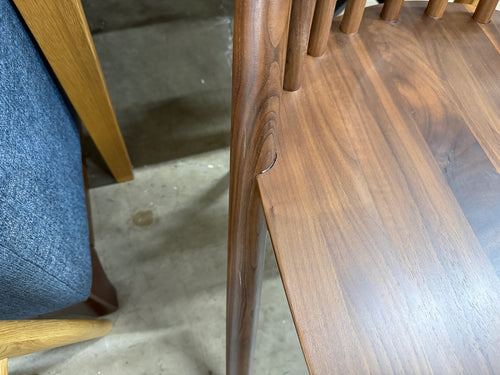 Pair of Dabo Dining Chairs - Walnut