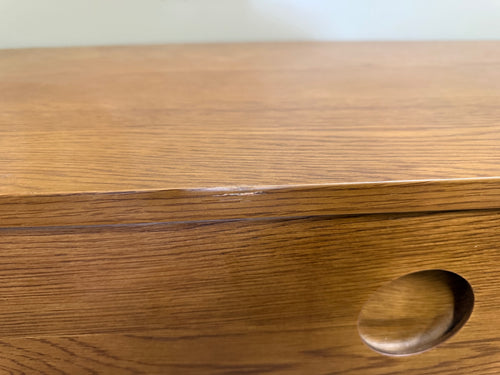 Adel 71" Sideboard - Smoked Oak