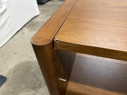 Torme 57" Bookcase, Short - Smoked Oak