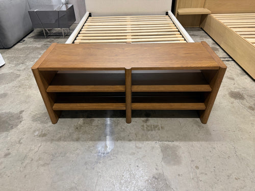 Torme 57" Bookcase, Short - Smoked Oak