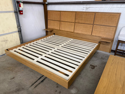 Basi King Bed Frame - Oak