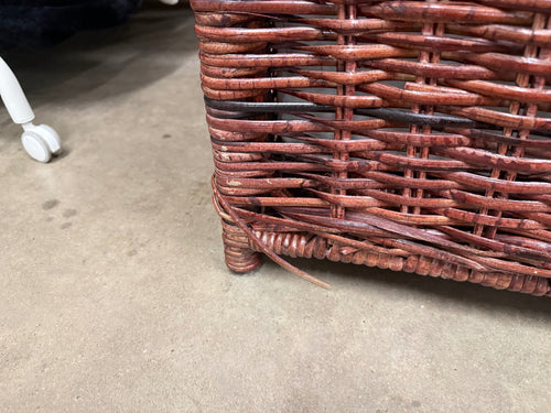 Bison Commerce Michael Wicker Storage Trunk - Brown
