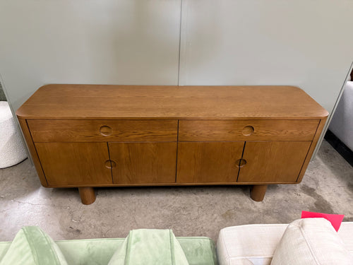 Adel 71" Sideboard - Smoked Oak