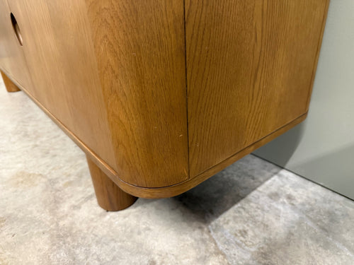 Adel 71" Sideboard - Smoked Oak