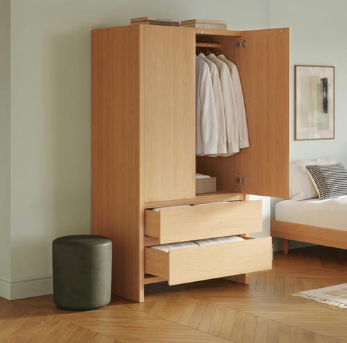 Leif Armoire - White Oak